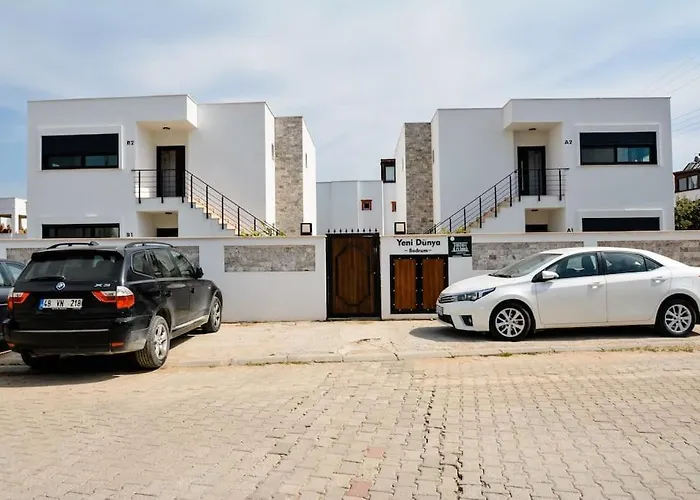 300m To 2 Bedroom Upstairs Flat With Pool B2 - Yeni Dunya * بودروم